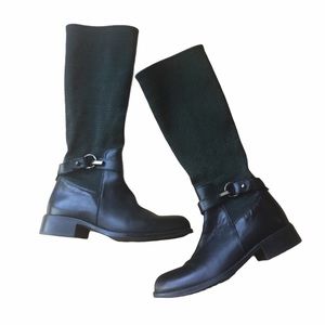 Aquatalia - Odilia leather Riding Boot